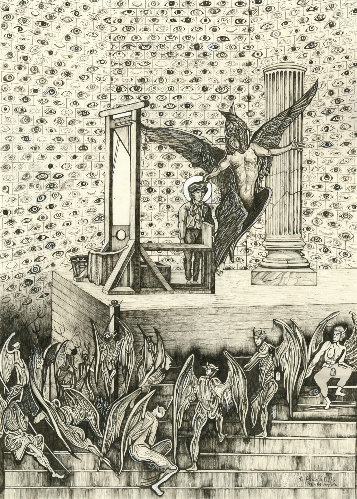 Michelle Dalton , A guillotine for Angels, 2025