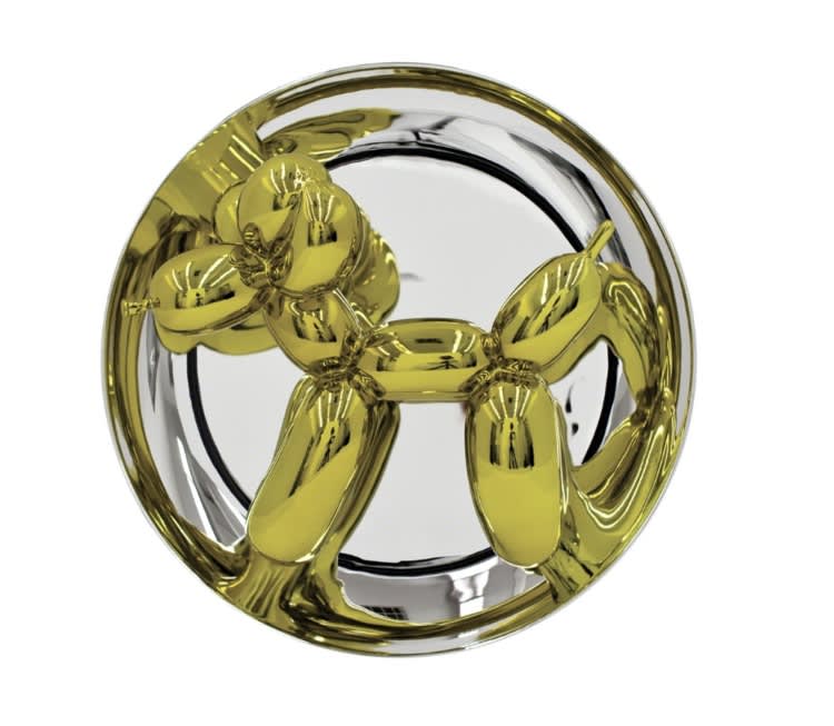 Jeff Koons, Balloon Dog (Yellow), 2015