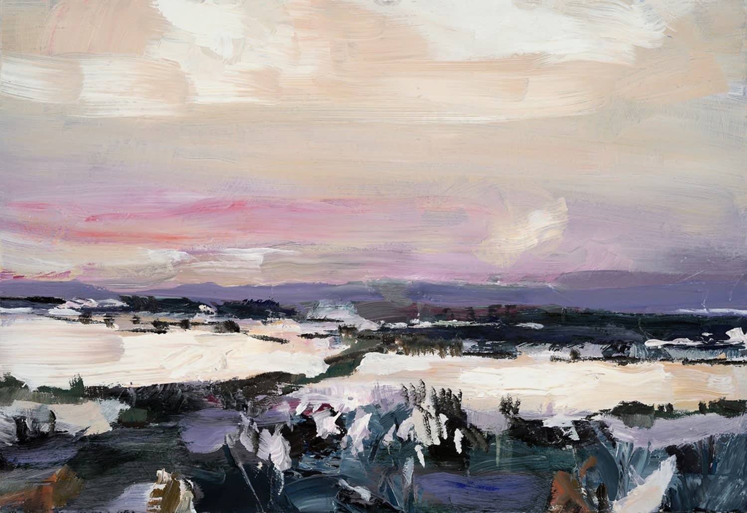 SIMON ANDREW, Winter Sunset, 2018