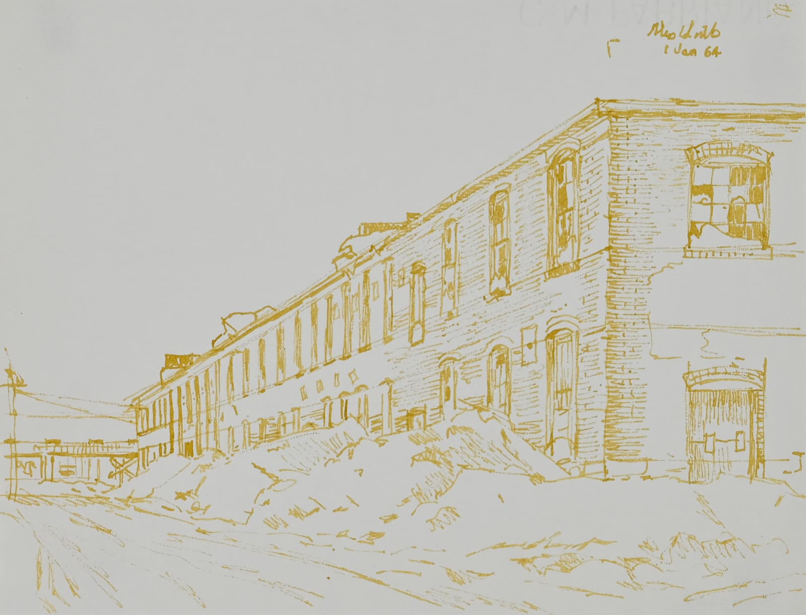 ALEX COLVILLE, Factory in Windsor, 1 Jan. 1964