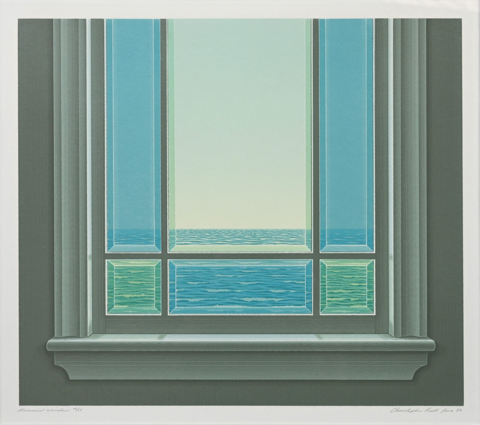 CHRISTOPHER PRATT, Memorial Window, 1982