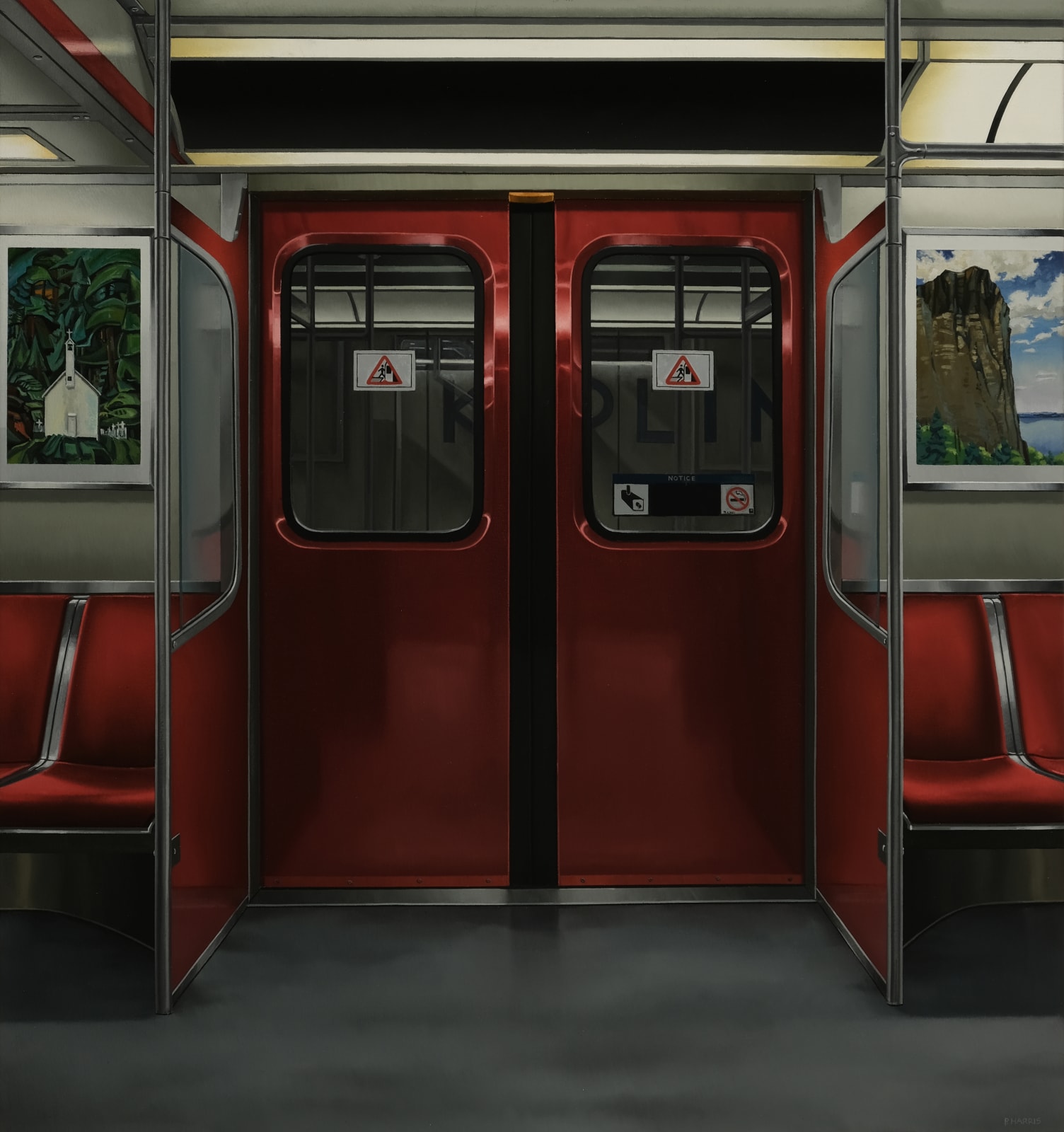 PETER HARRIS, Waiting at Kipling, 2025