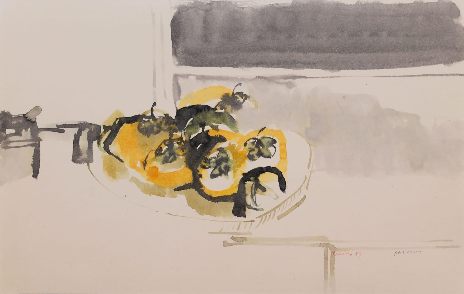 TAKAO TANABE, Persimmons, Tokyo, 1959