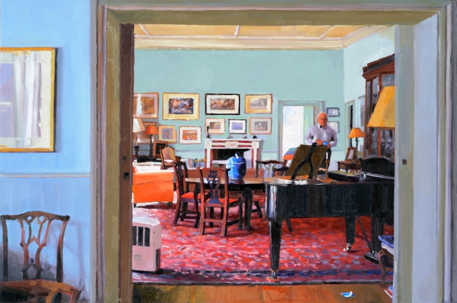 SIMON ANDREW, View through Doorway, 2018