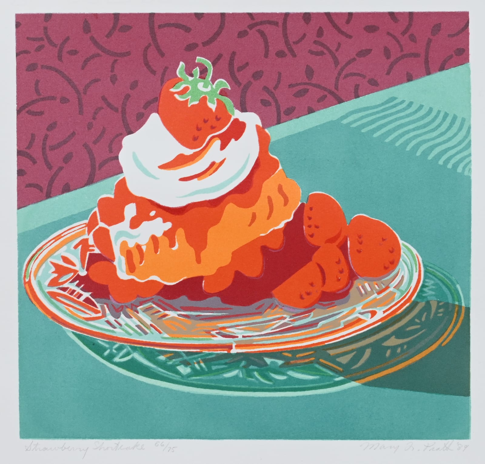 MARY PRATT, Strawberry Shortcake, 1989