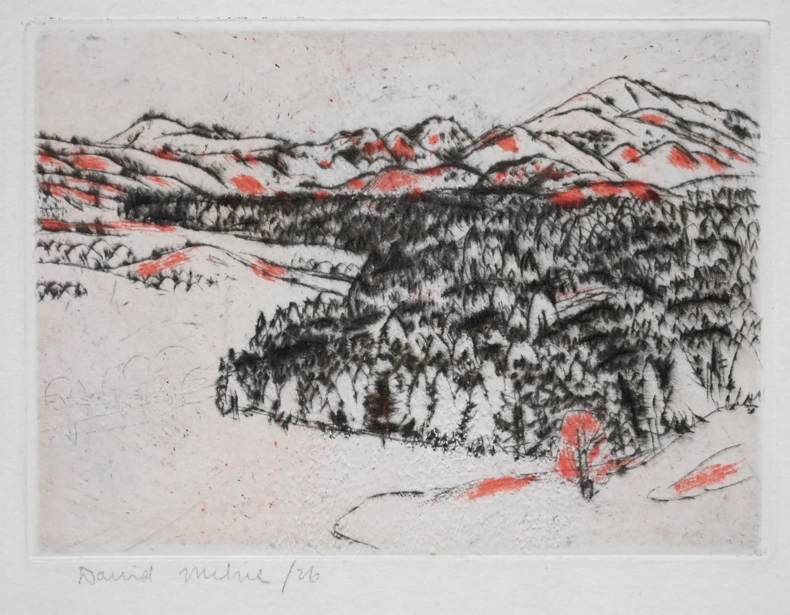 DAVID MILNE, Adirondack Valley, April 1941