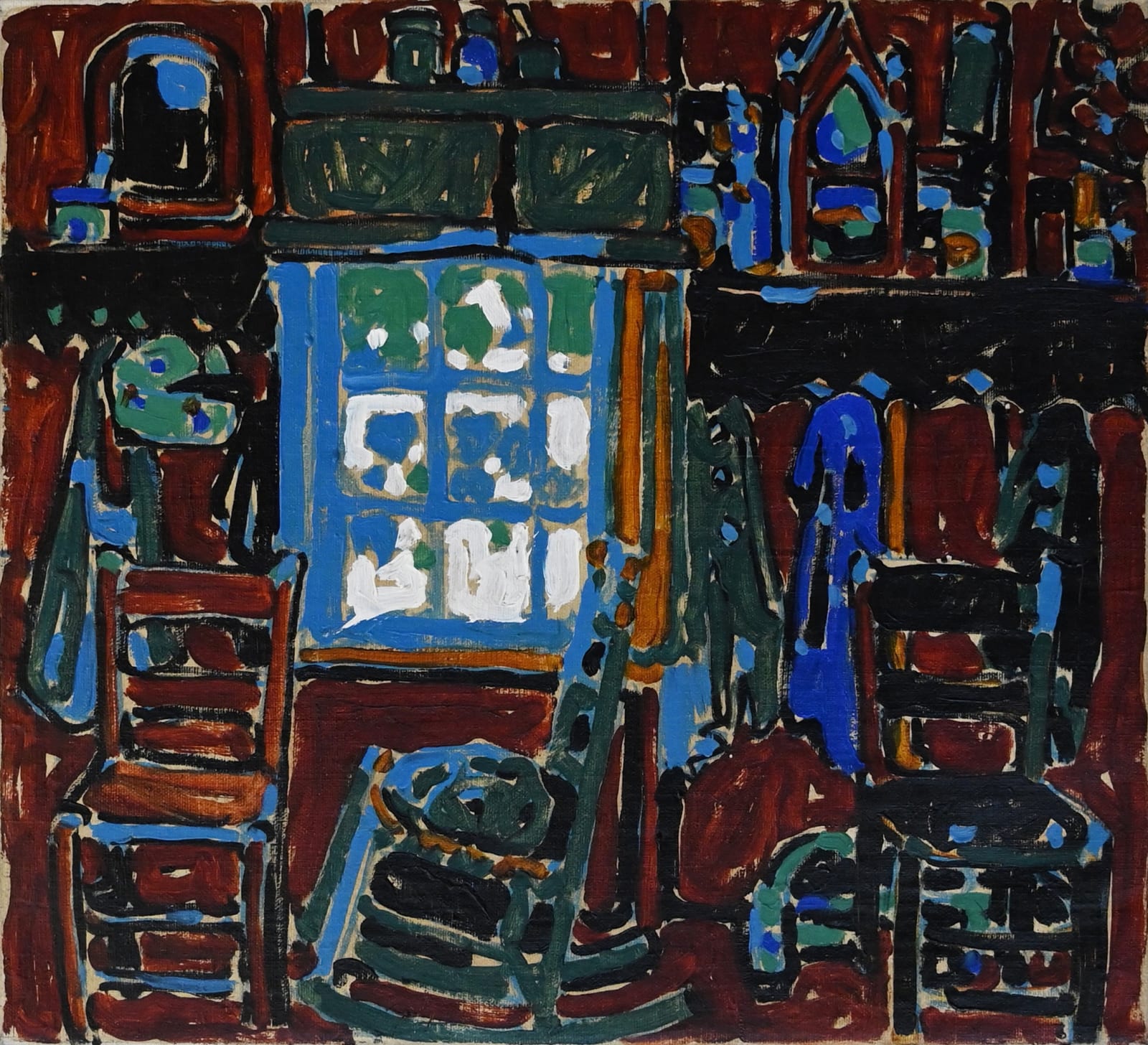 DAVID MILNE, The Window at West Saugerties, 1914