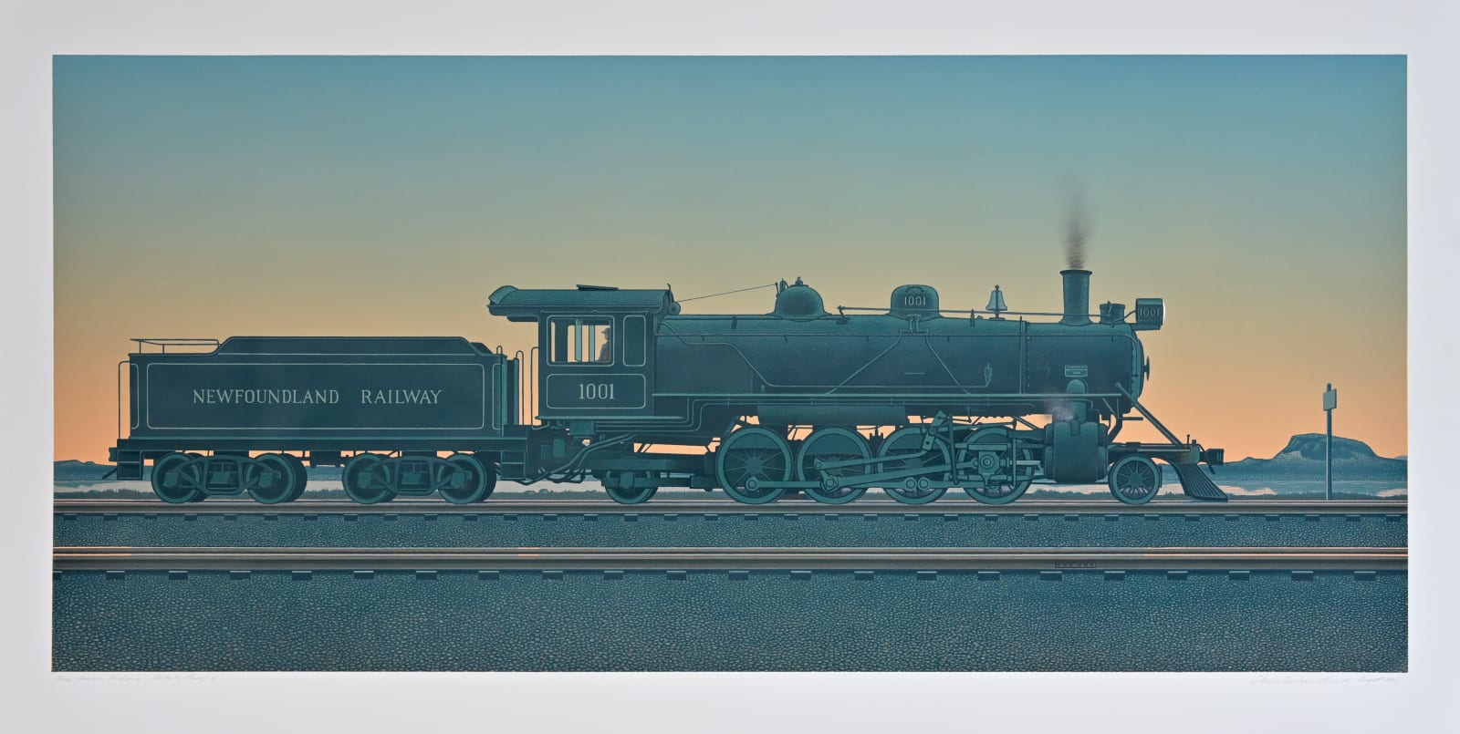 CHRISTOPHER PRATT, Fox Marsh Siding, 1991