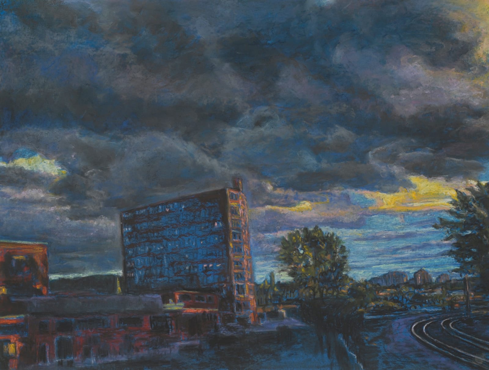 PETER KRAUSZ, Gare de Triage (Tard l'été 2), 2017