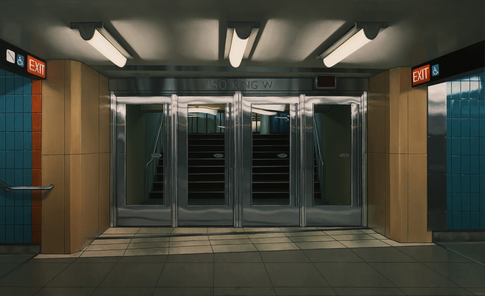 PETER HARRIS, Exit to 150 King, 2021