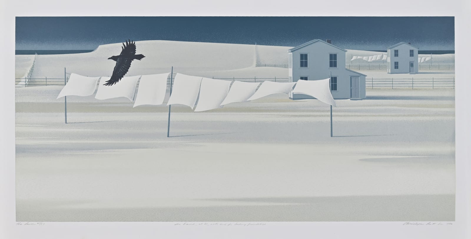 CHRISTOPHER PRATT, The Raven, 1996