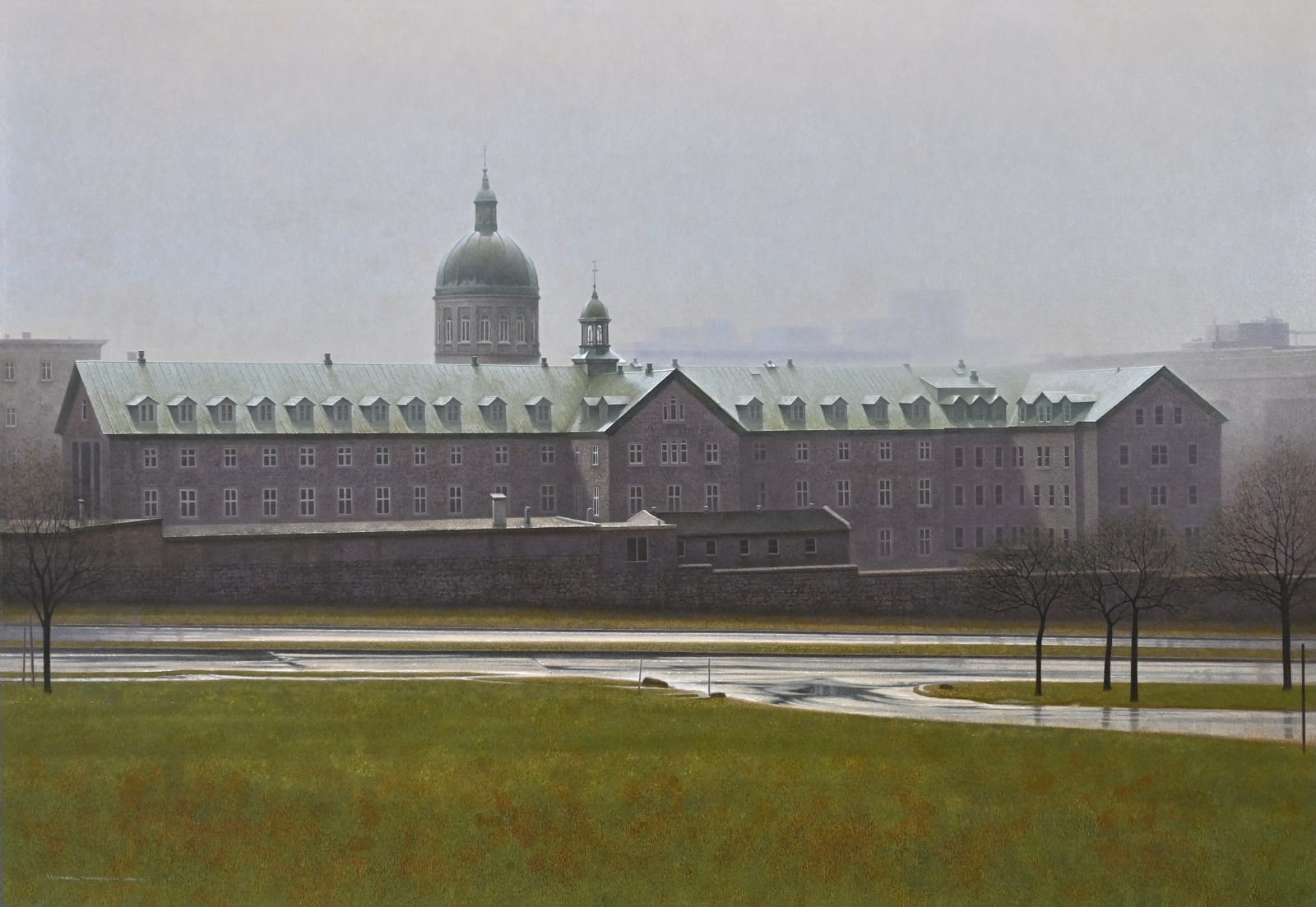 MICHAEL THOMPSON, L'Hotel Dieu After the Rain, 2010