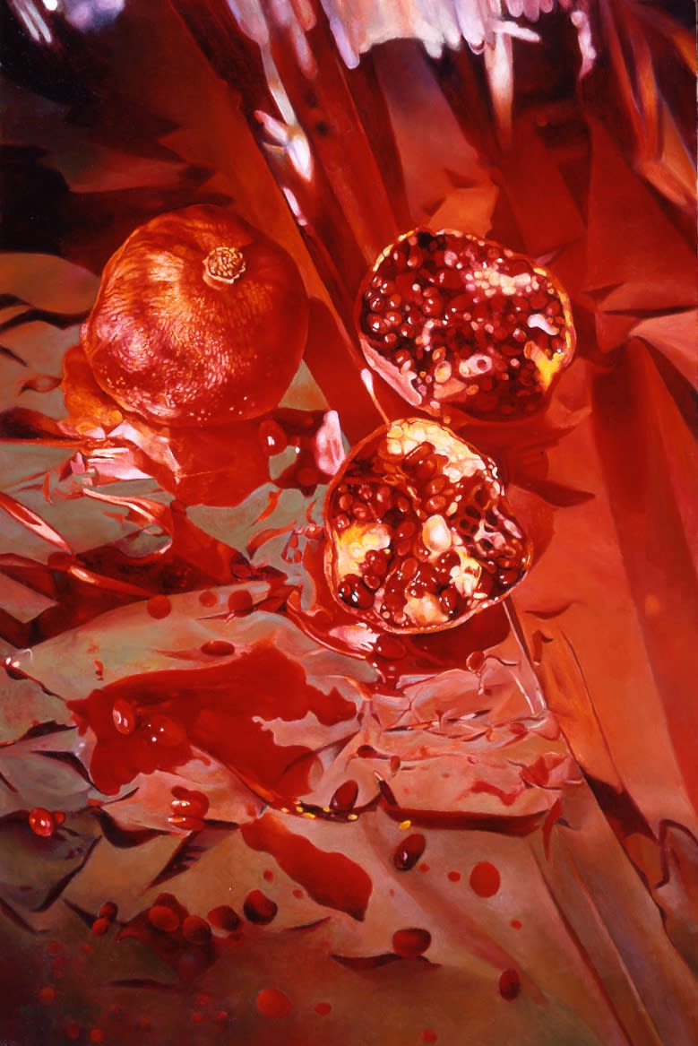 MARY PRATT, Threads of Scarlet, Pieces of Pomegranate, 2005