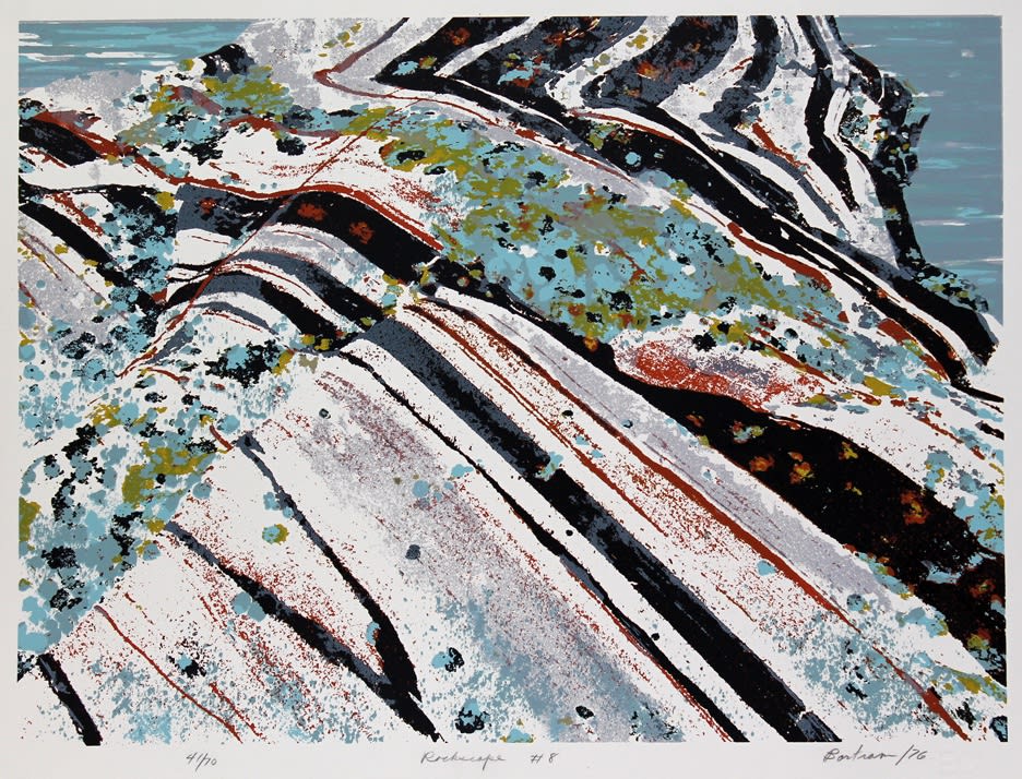 ED BARTRAM, Rockscapes #8, 1976