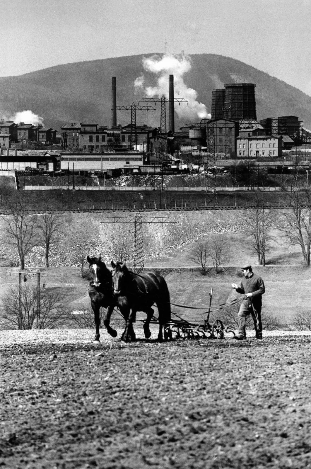 Michal Cala, 'Plowing'/ 'Orka', Walbrzych, 1975