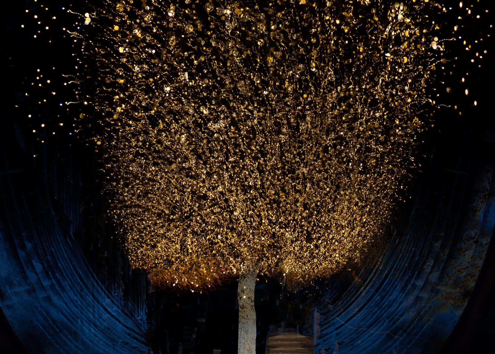 Valda Bailey, Gold Moon Rising, 2019