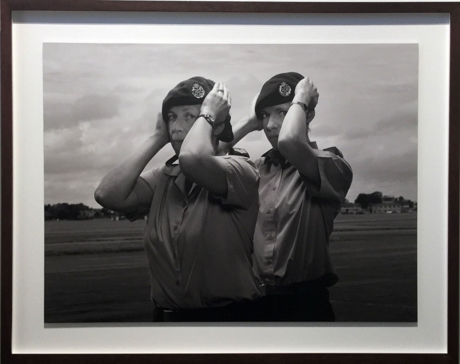Brian Griffin, Sergeant Rachel and Senior Aircraftwoman Amy, RAF, Benson, England, 2017