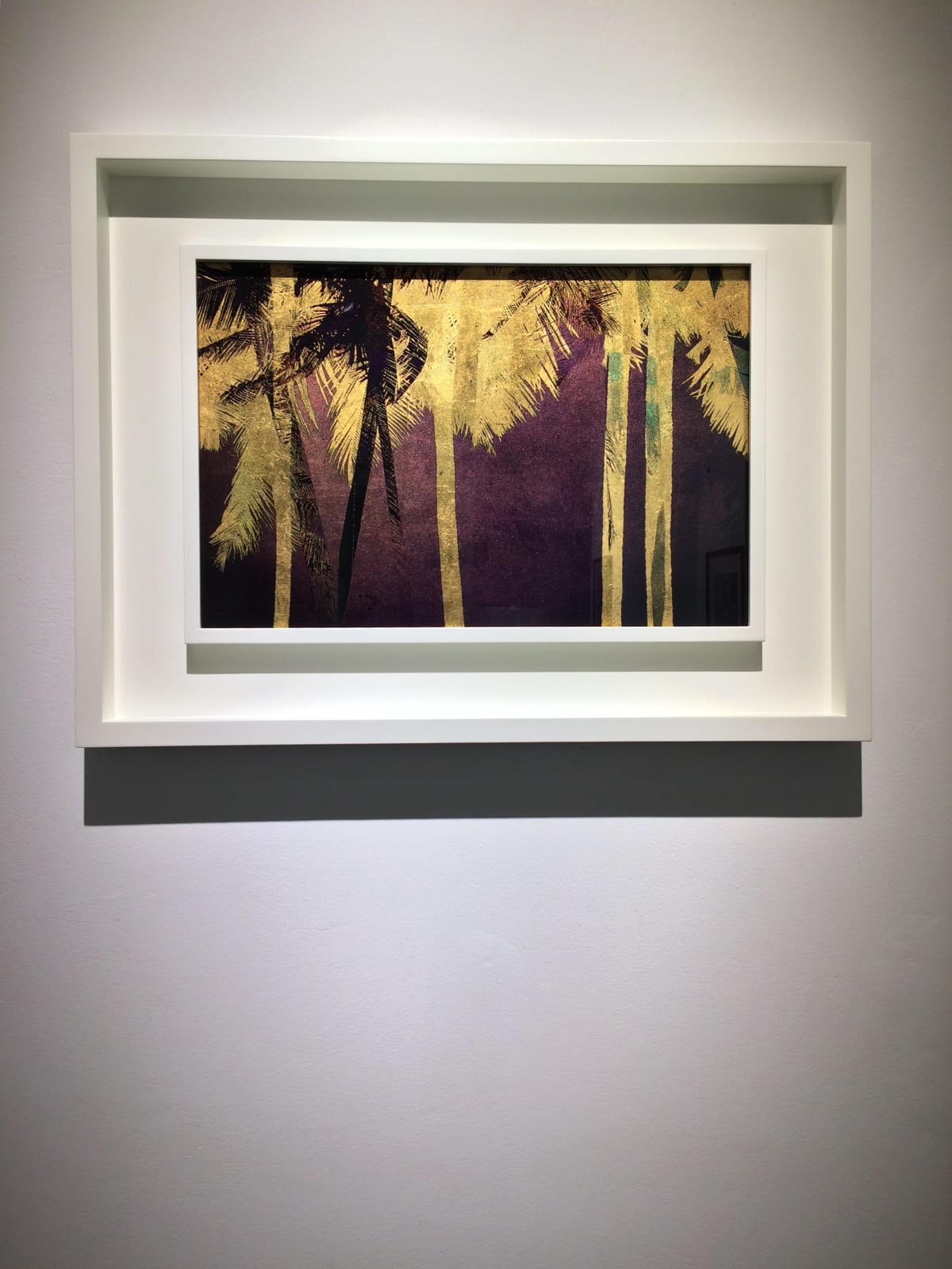 Valda Bailey, Sacred Palms - with Rose Gold leaf, 2019