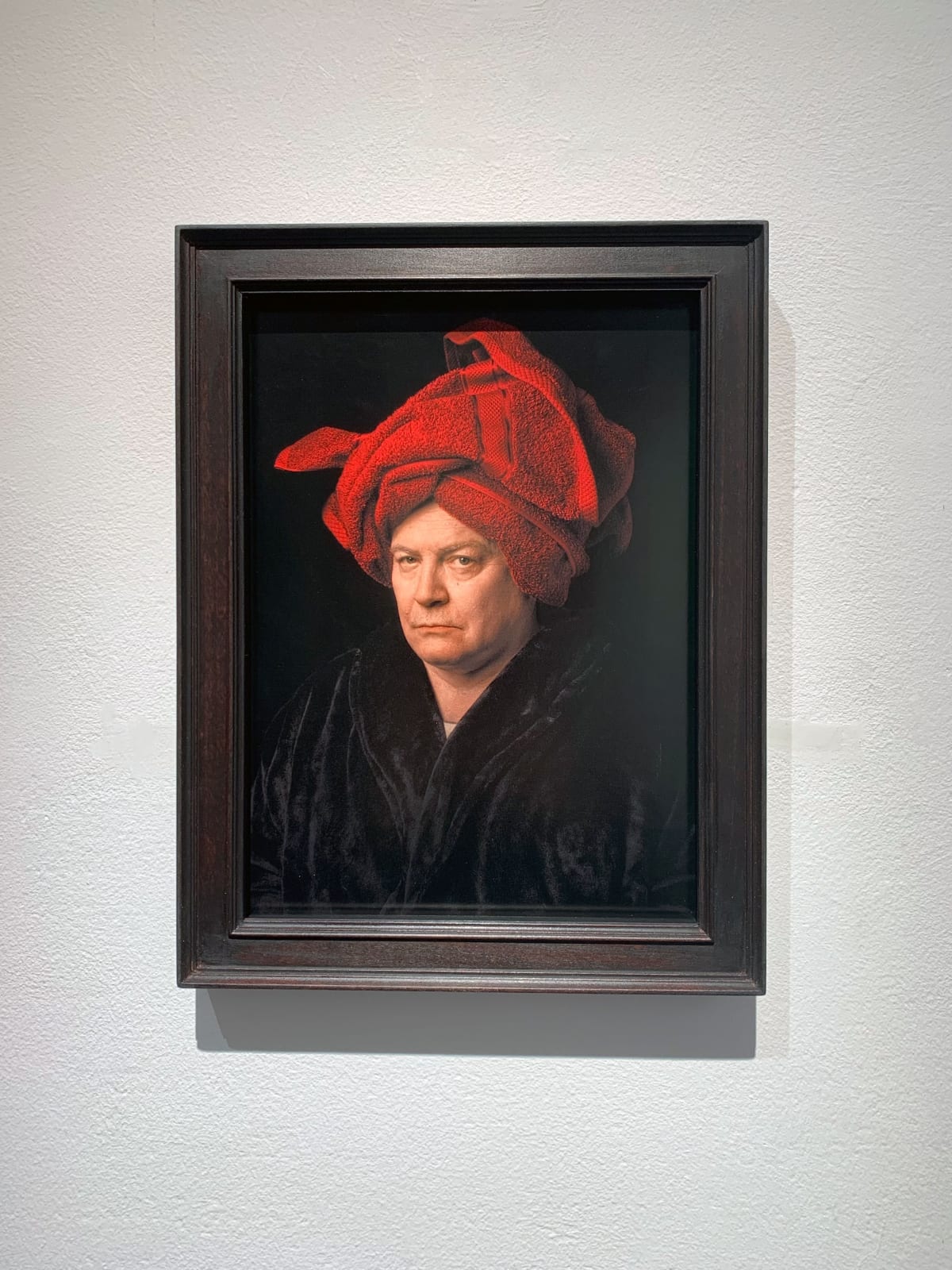 George McLeod, Jan van Eyck-Portrait of a Man 1433 , 2021