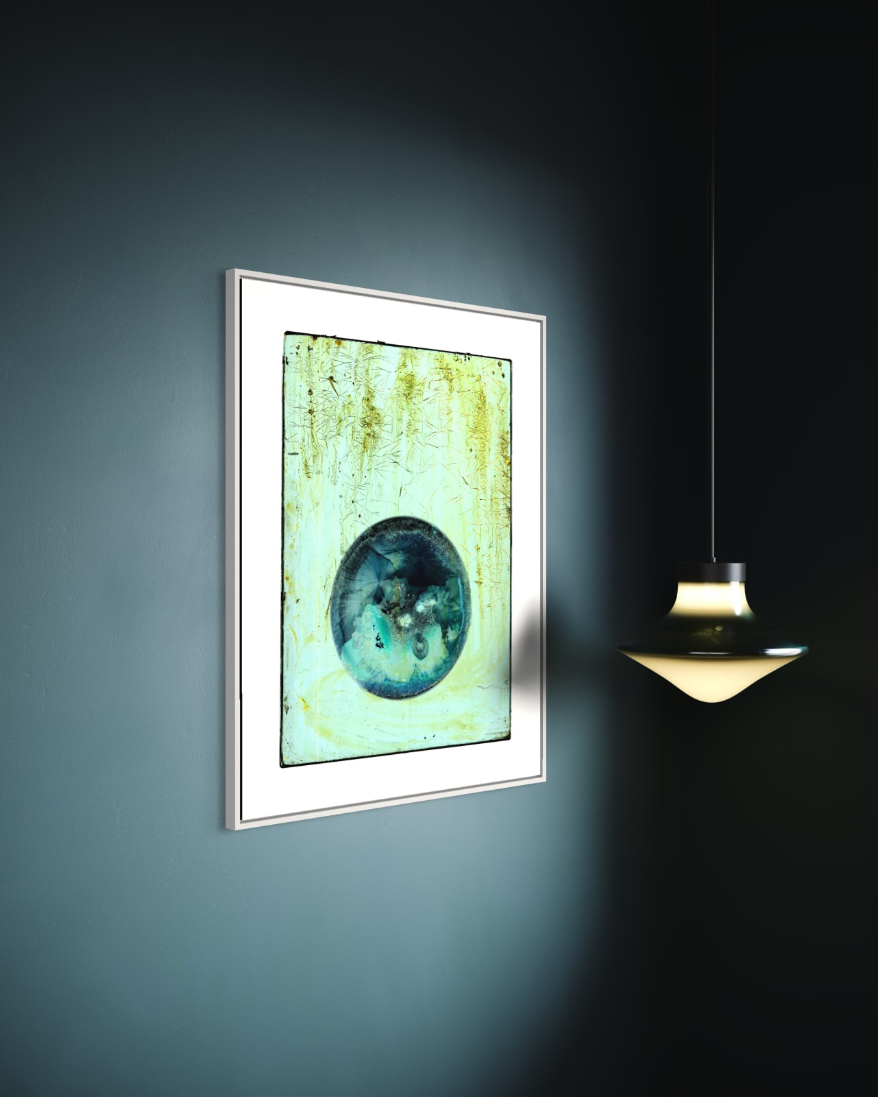 Paul Kenny, Blue Dot, 2025