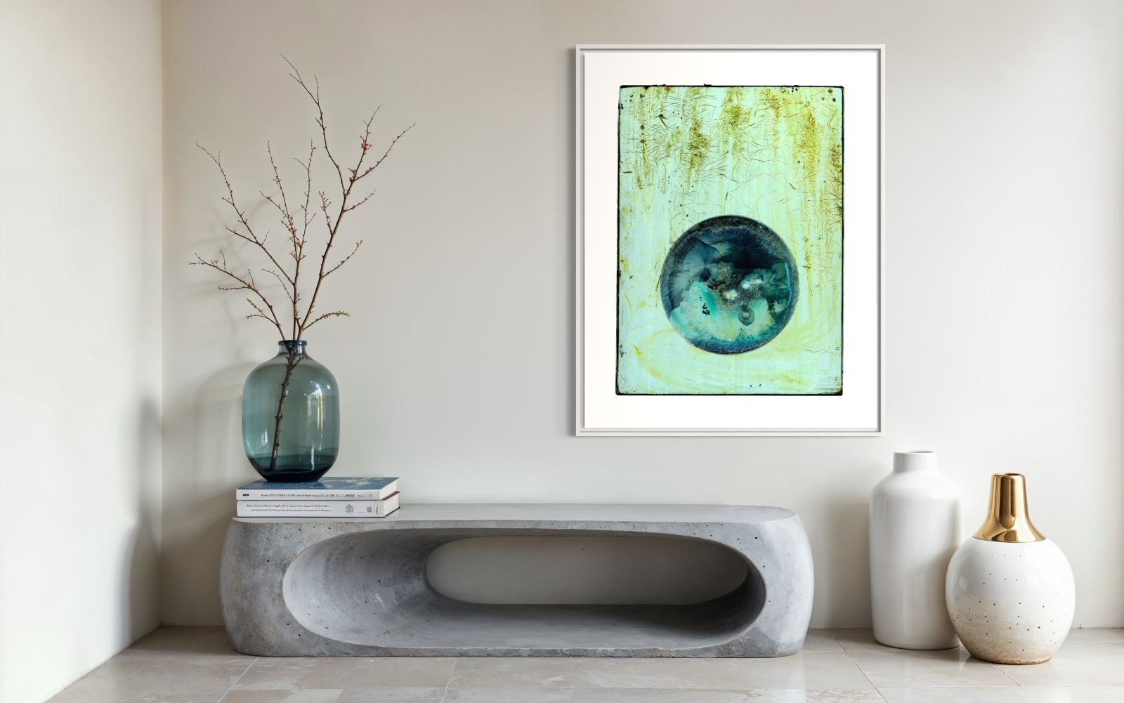 Paul Kenny, Blue Dot, 2025