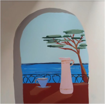 Karolina Miła, Overlooking the Sea, 2021