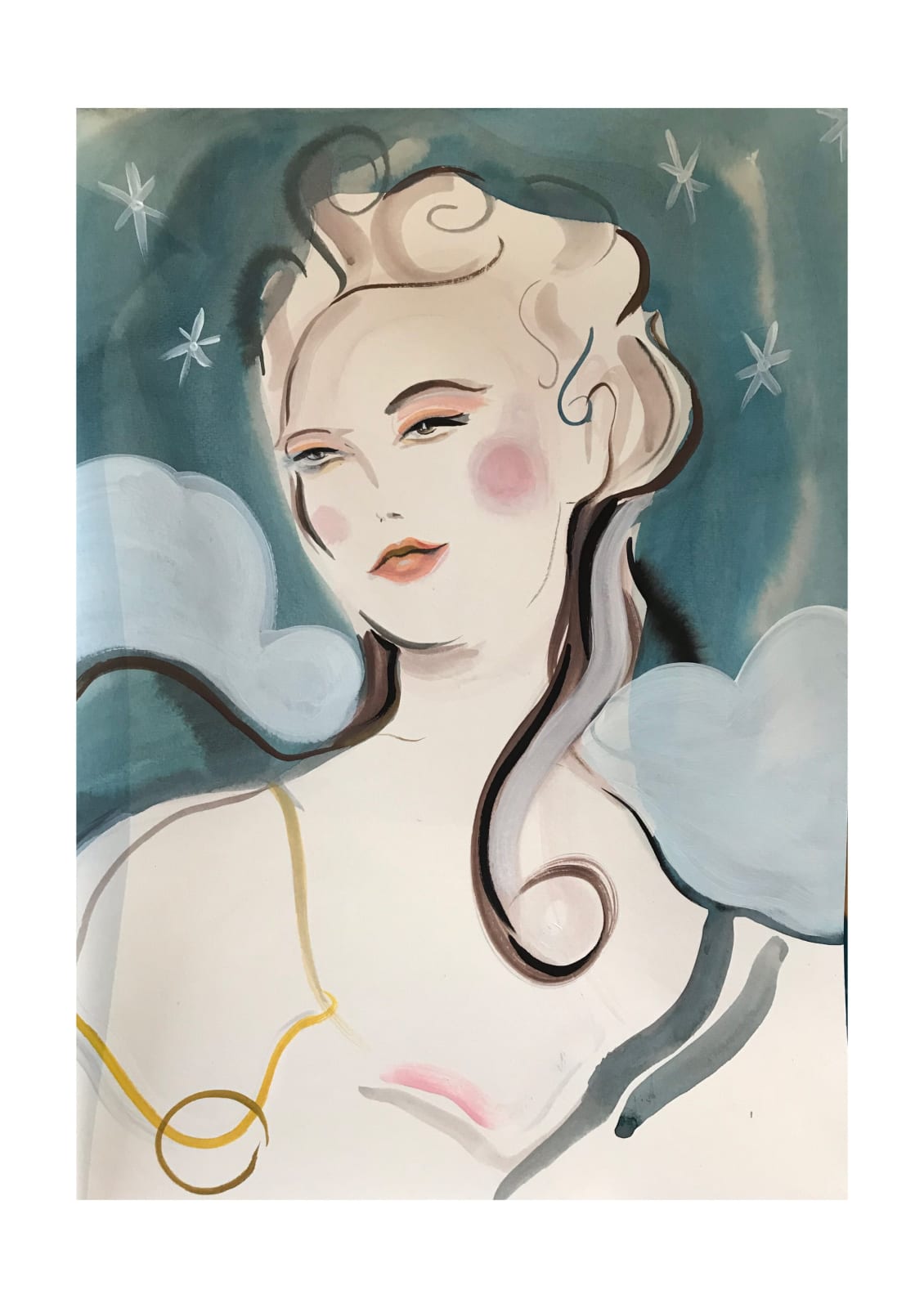 Poppy Waddilove, Ourania, Muse of astronomy, 2019