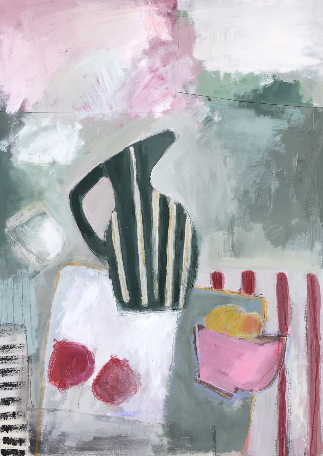 Diana Forbes, Jug, Pomegranate and Mirabelle