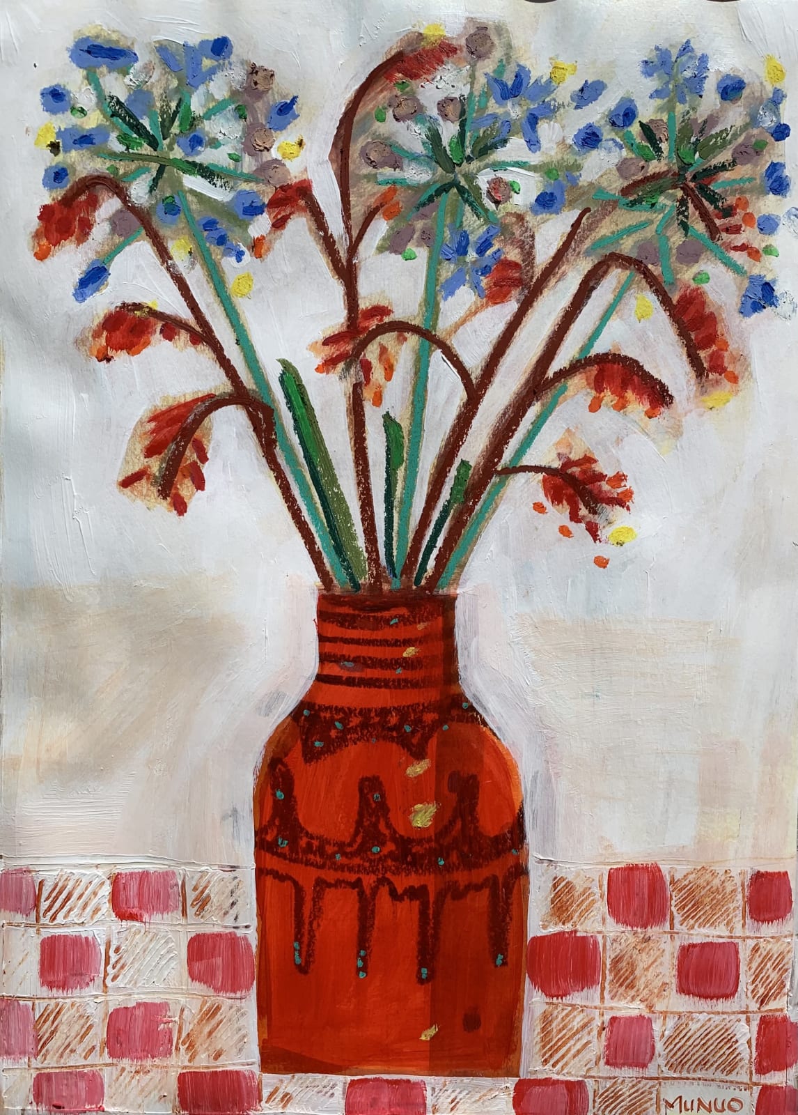 Naomi Munuo , Bottom Lily of the Nile, 2021
