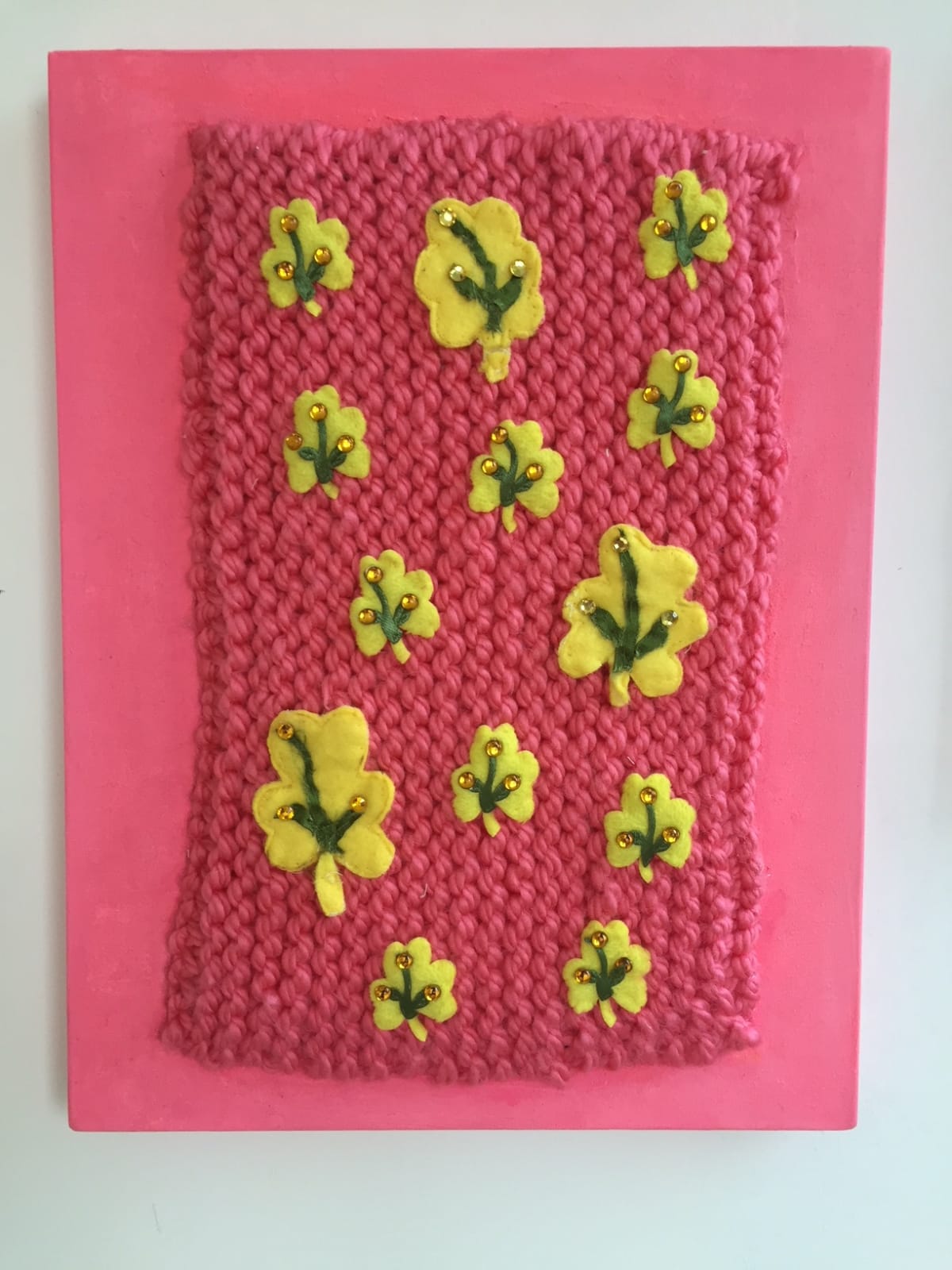 Jennifer Louise Martin, Pink Knit, 2017