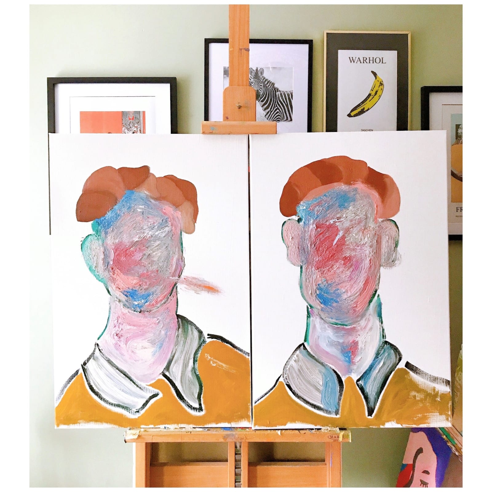 Paul Binks, Self-portrait 1, 2021
