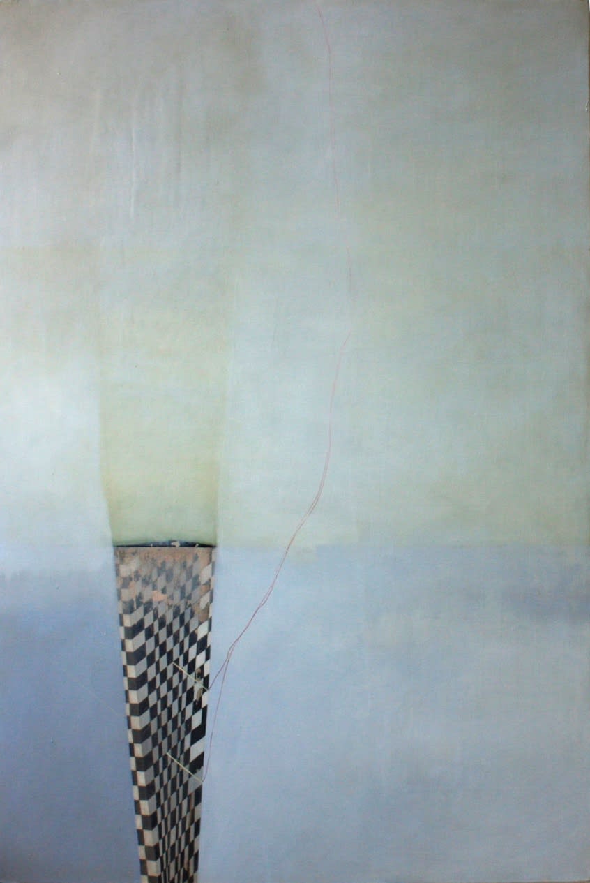 Gillian Lawler Tower Oil on canvas 120 x 80 cm