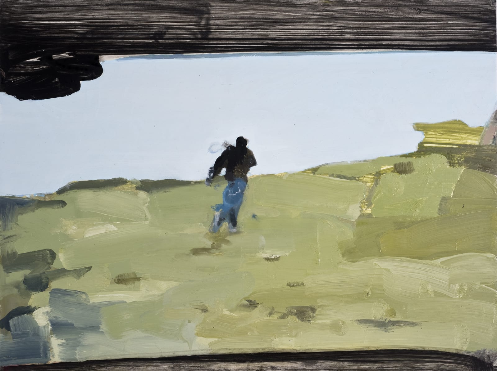 Conor Foy Track 1 Oil on birch panel 46 x 61 cm