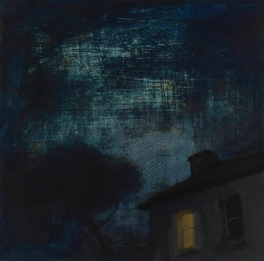 Maeve McCarthy Light within Tempera and oil on gesso panel 20 x 20 cm