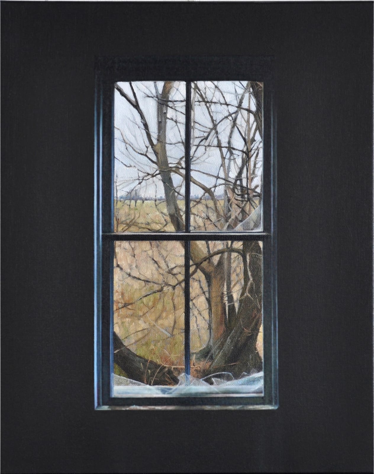 Jennifer Trouton Wasteland II Oil on canvas 45 x 35 cm