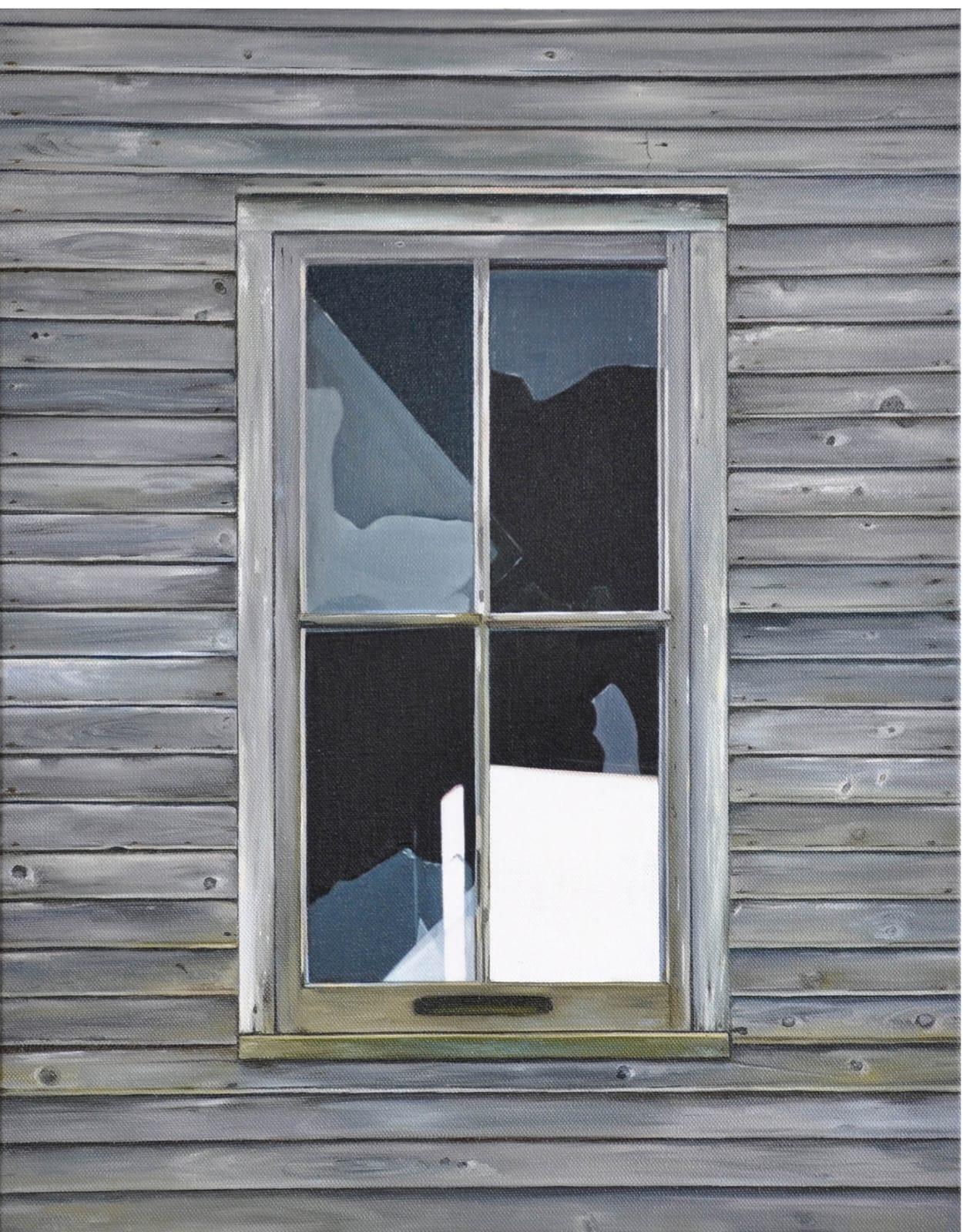 Jennifer Trouton Wasteland III Oil on canvas 45 x 35 cm