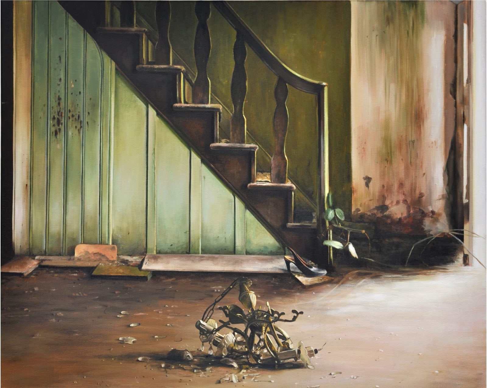 Jennifer Trouton Frontier Oil on canvas 61 x 76 cm