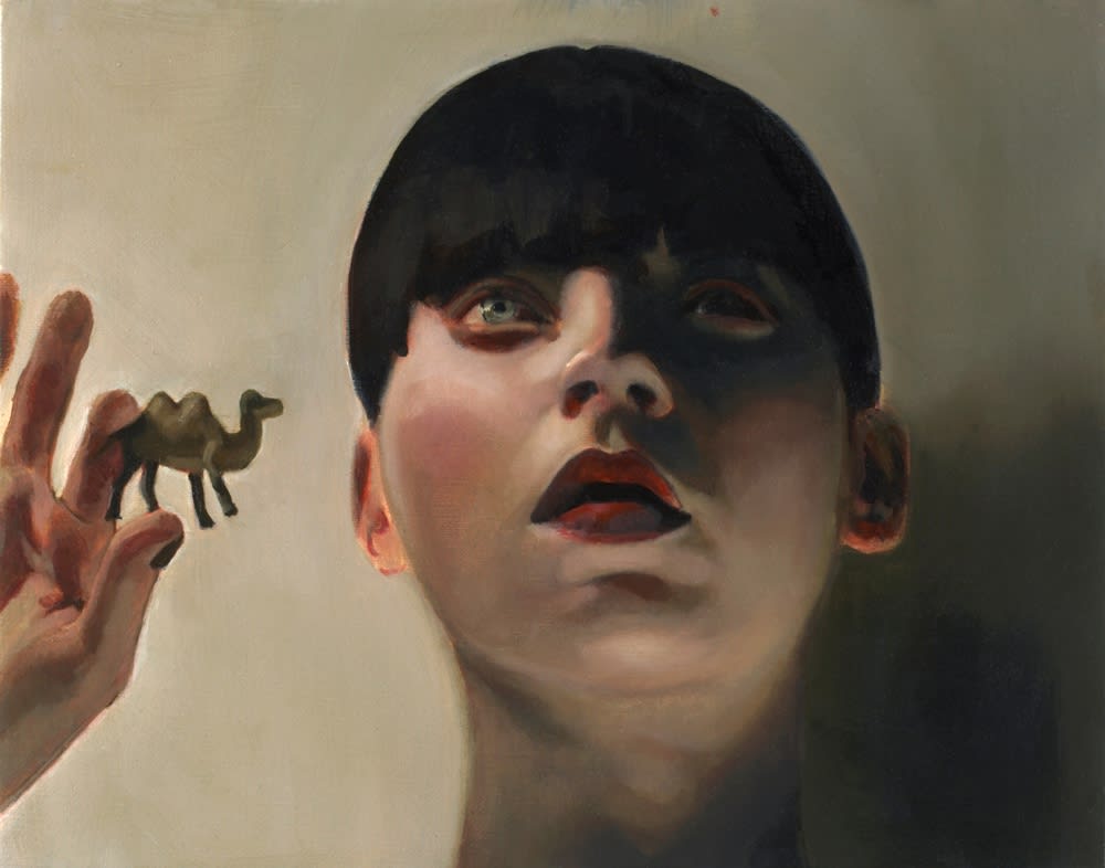 Mercedes Helnwein Alexei Oil on canvas 28 x 35 cm