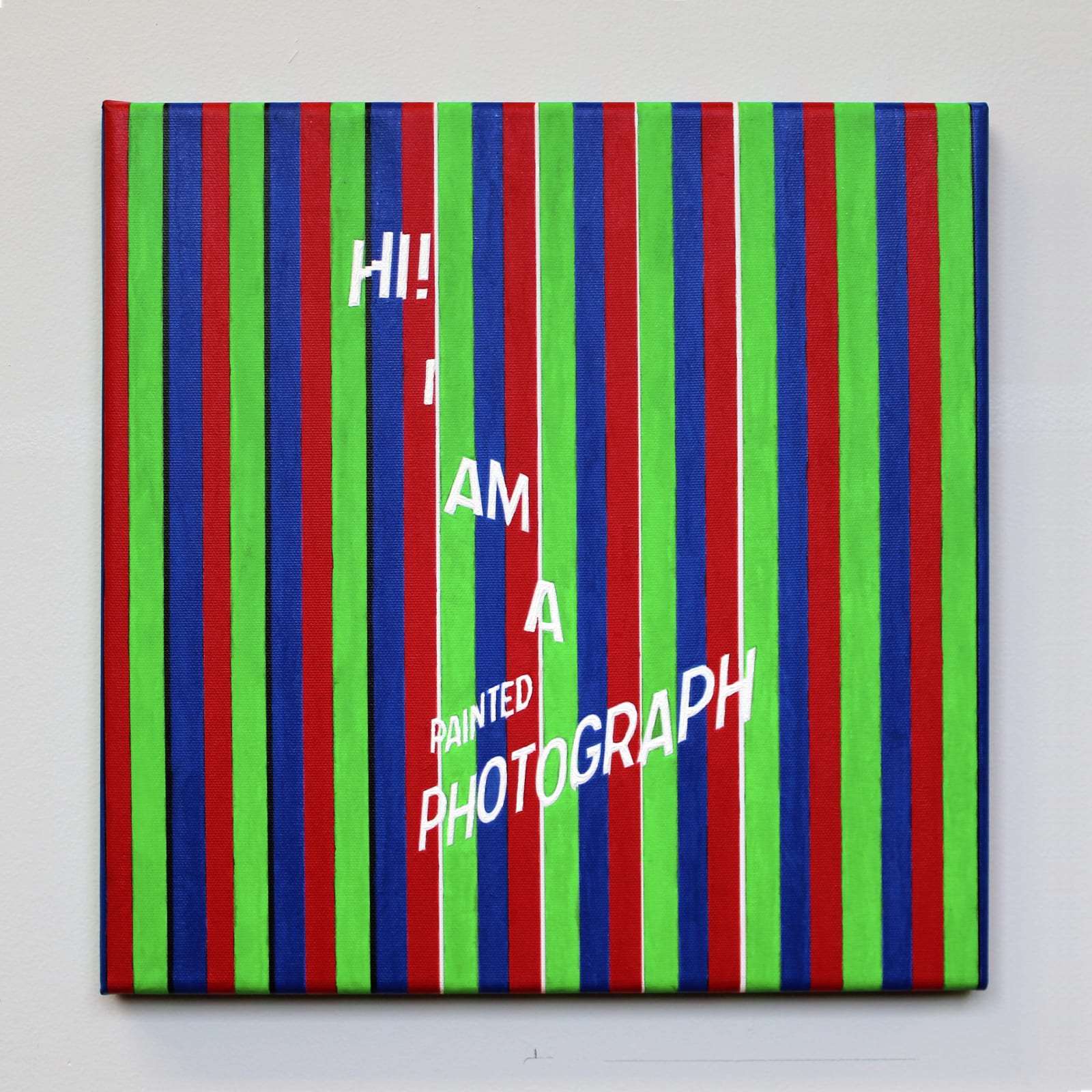 Alan Phelan, Hi! I am a painted photograph