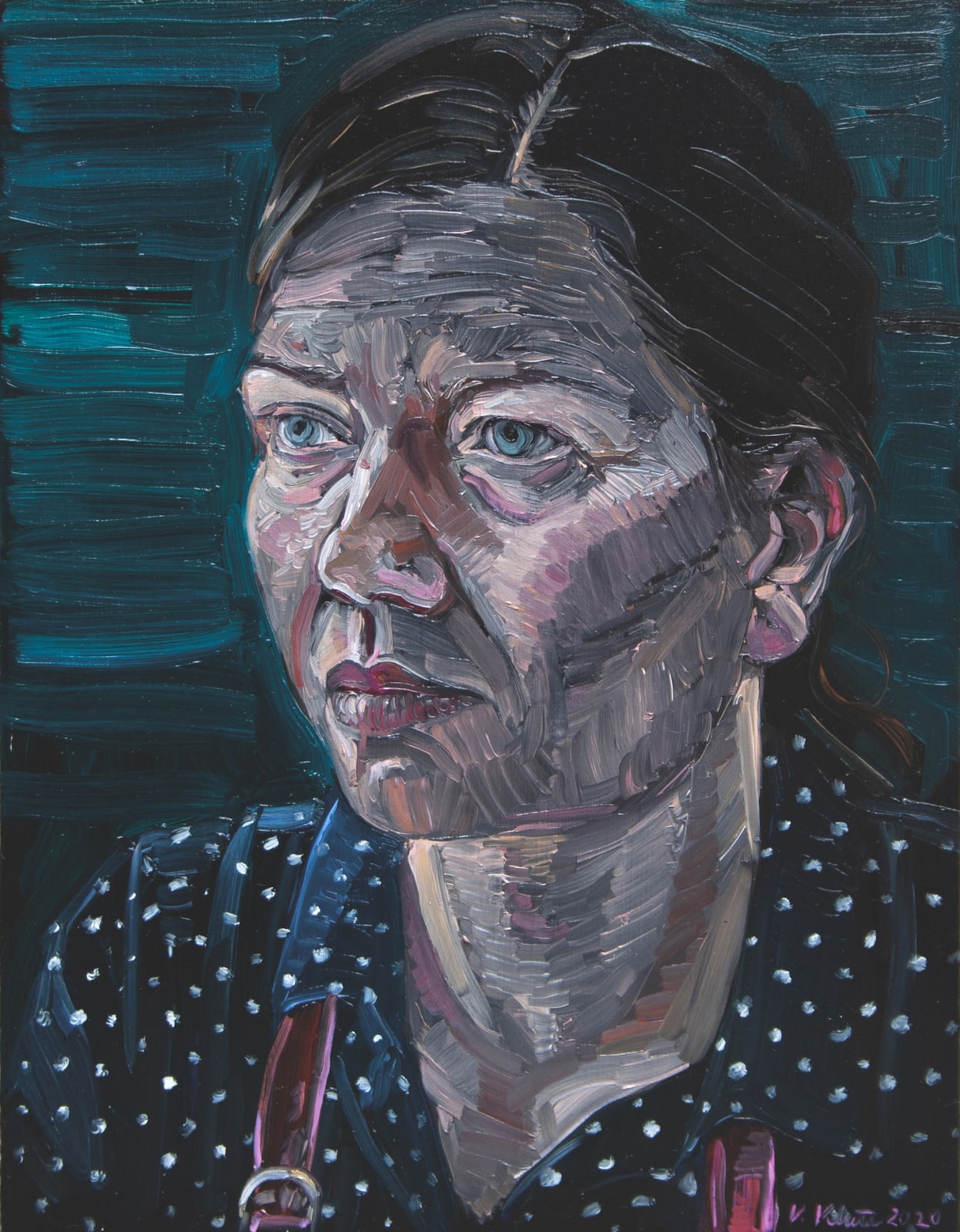 Vera Klute, Self-portrait, 2020