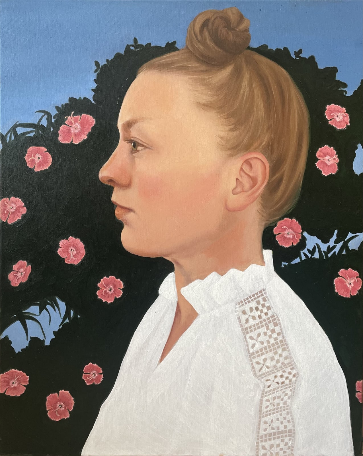 Vanessa Jones, Self-portrait (after Pisanello)