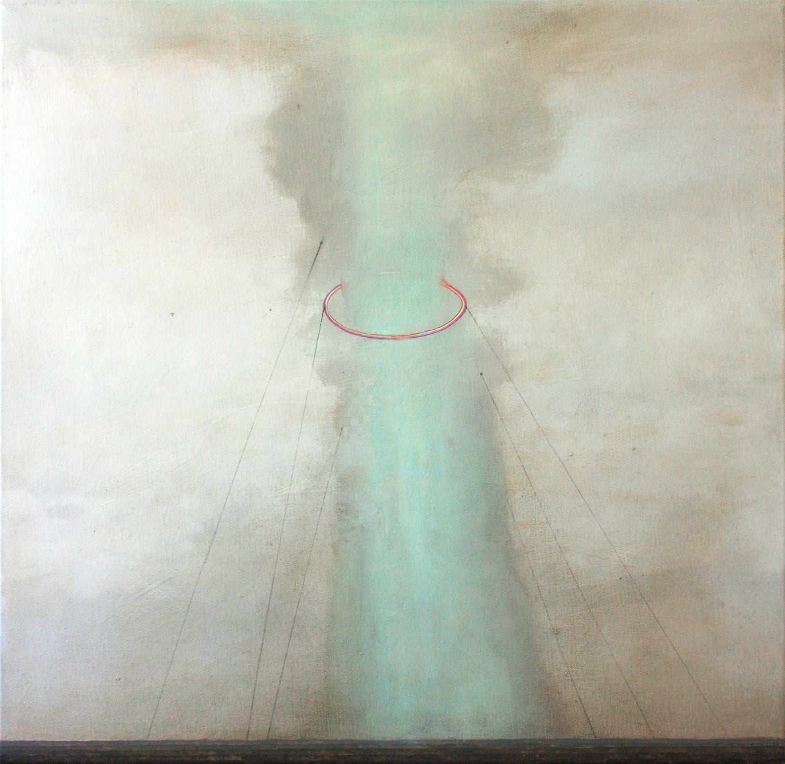 Gillian Lawler Vent Oil on canvas 60 x 60cm