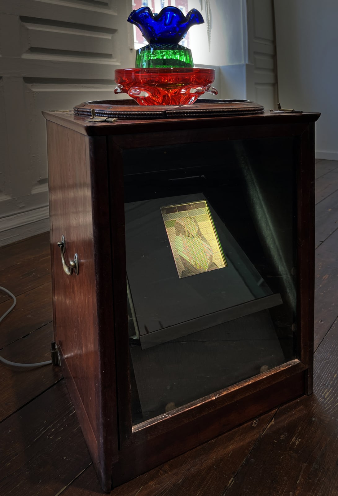 Alan Phelan, Krayn microscope man with pineapple