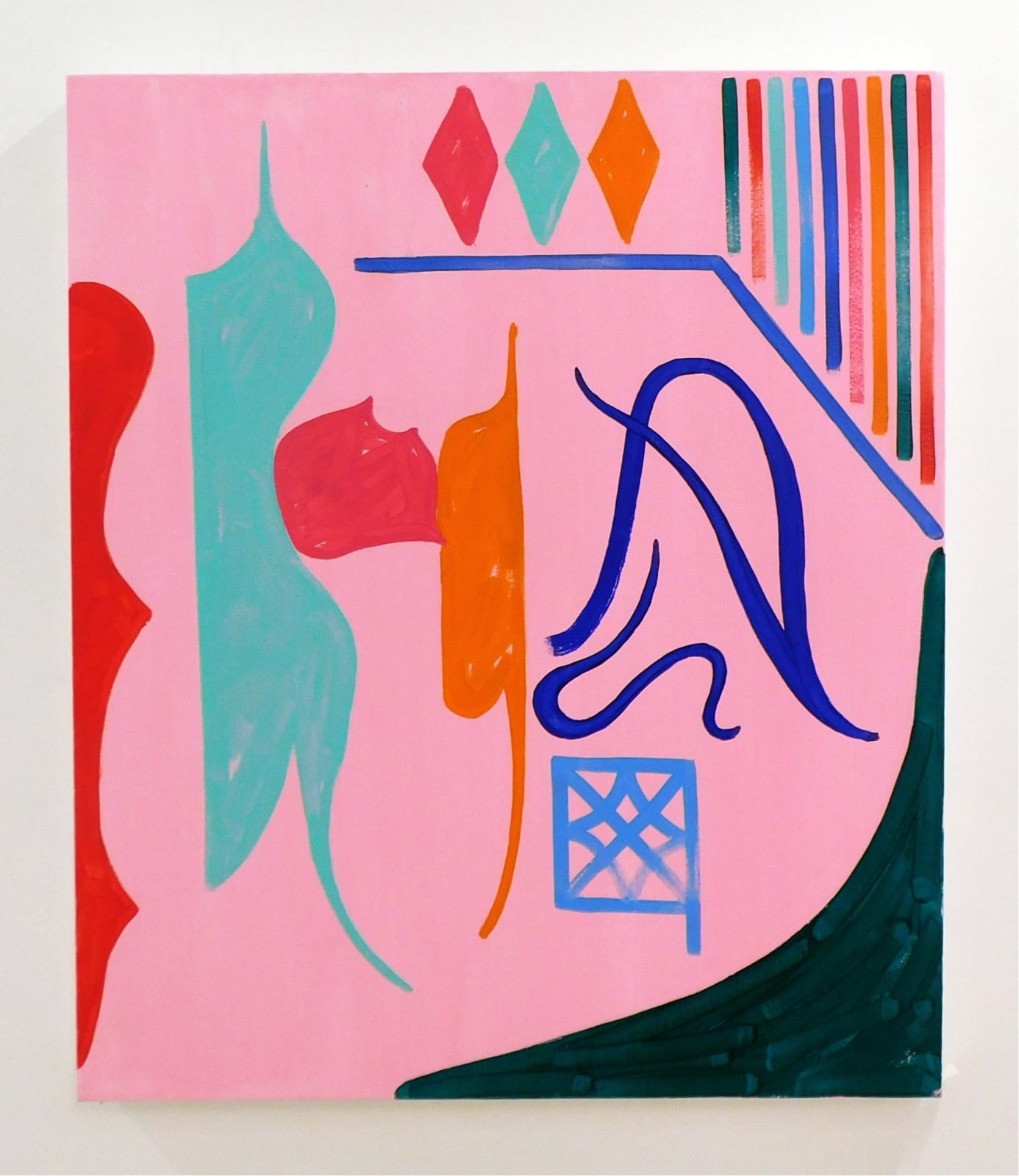 Jason Stopa Interior Pleasures, 2019 oil on canvas 28” x 23”