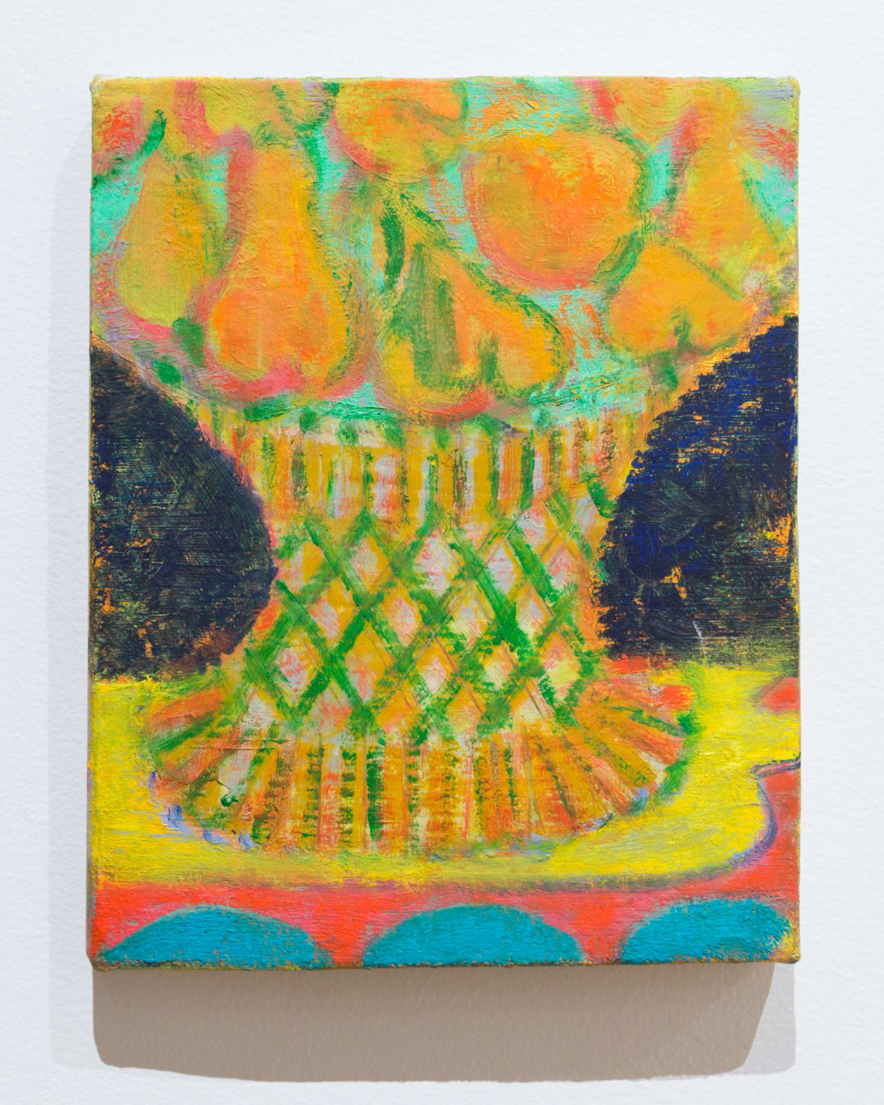 Michael Berryhill Bask, 2019 oil on linen 8” x 5”