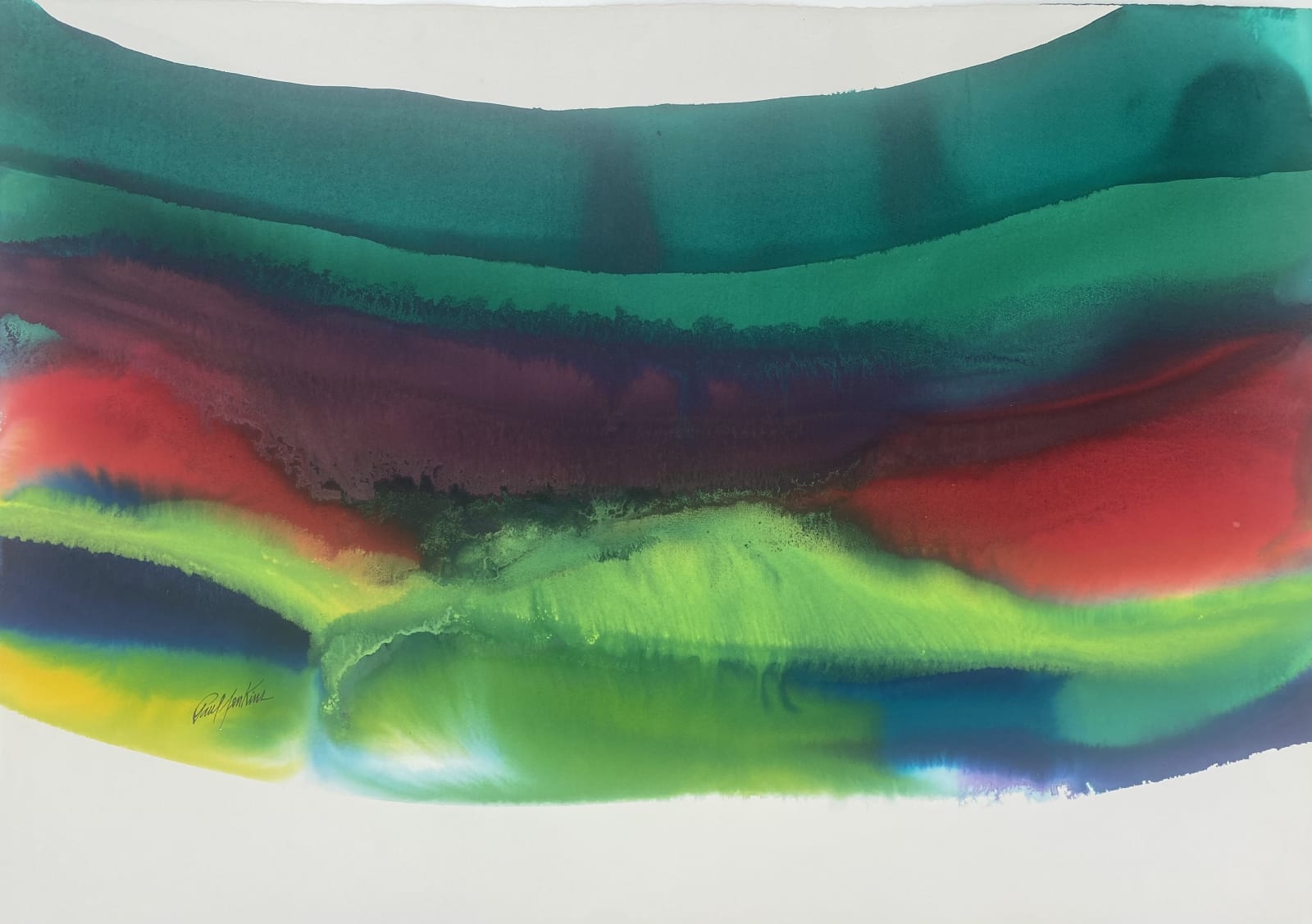 Paul Jenkins (1923-2012), Phenomena Big Sur Take, 1994