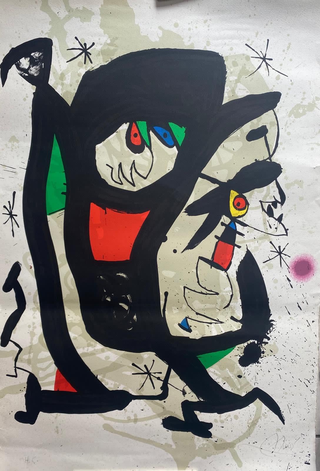 Joan Miro (Editions), Young Artists, 1973