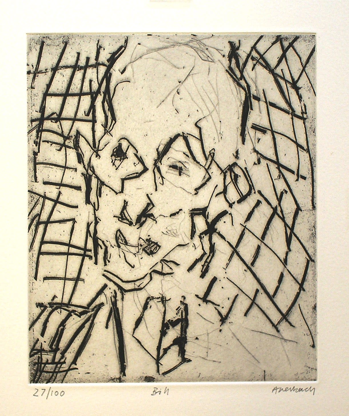 Frank Auerbach (b.1931), Bill, 2009