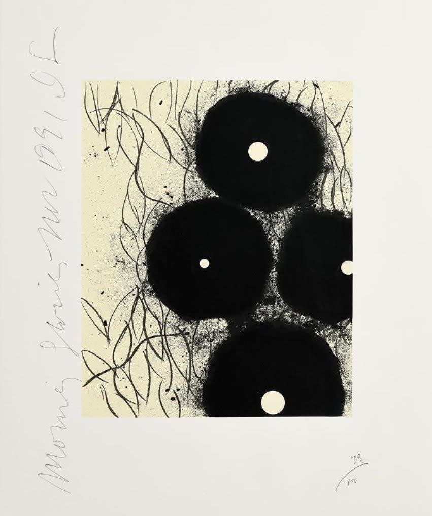 Donald Sultan (b.1951) , Morning Glories, 1991