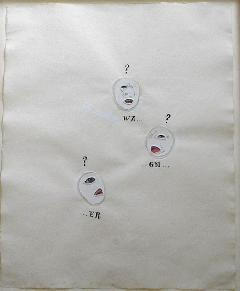 Jaume Plensa (b.1955), Wagner 1, 2006